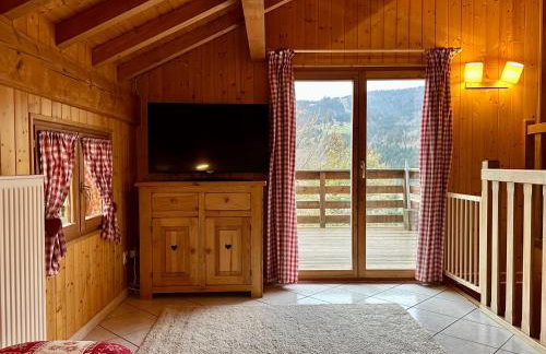 L'Orpin Givré - Chalet Caucalide avec grande terrasse, cheminée et sauna - Foto 14