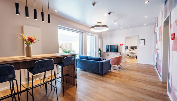 Zona de estar del vestíbulo