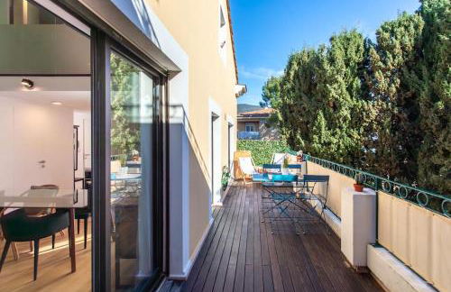 #11 Alex suite terrace parking AC 2 BDR 5mins to sea - Foto 21