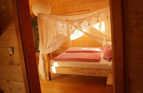 Ferienwohnung im gemütlichen Blockhaus vor den Bergen - Foto 28