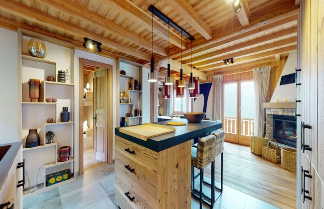 Beautiful Chalet in Le Bouveret With Garden - Foto 8