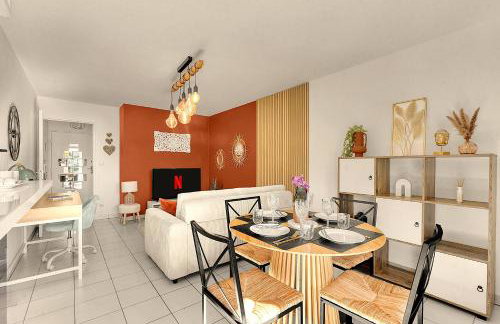 Le Montaigne - Climatisation, Parking Privé, Tramway et Airbus - Photo 20