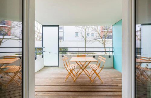 NOUVEAU ! Appartement 2 chambres, parking, proche tramway et métro, terrasse - Foto 6