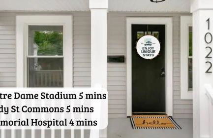 Sweet Retreat 3 Mins to Notre Dame Eddy St Commons and Memorial Hospital - Foto 30