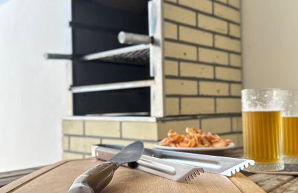 Cantinho Perfeito para Dois Conforto e Mar Bem Pertinho, Casa terrea no centro 80M Praia, Ar, Enxoval,Estacionamento e churrasqueira - Foto 25