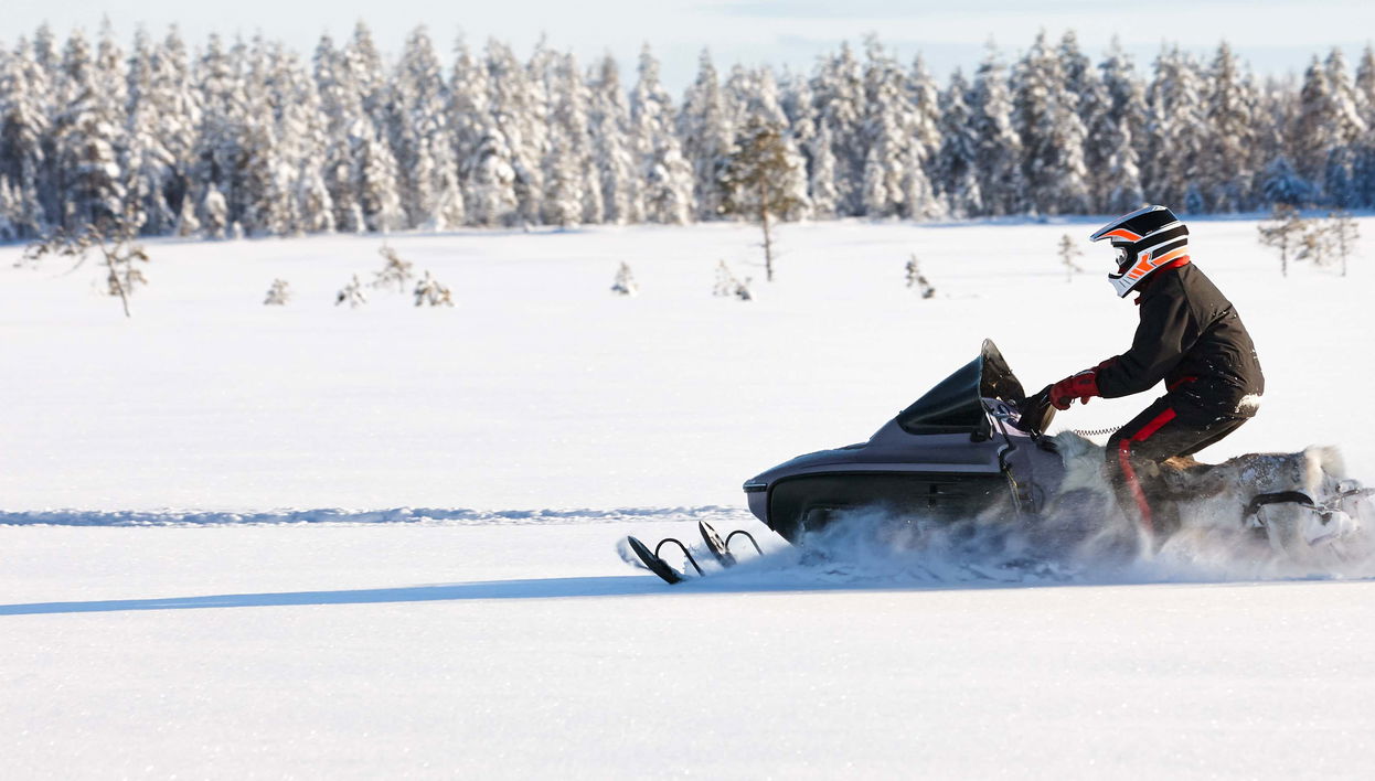 Fairbanks Snowmobile Tour
