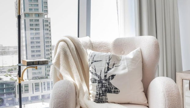 Silkhaus Canal Views Gorgeous 1BR Pool Access - Foto 2, Habitación