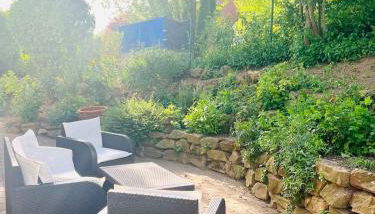 Moderne & gemütliche Ferienwohnung mit Terasse in Nieder-Olm - Foto 4, Garden, Garden view