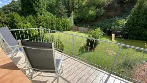 Roosartige Ferien - Ferienwohnung am Weiherturm - Foto 4, Garden, Garden view
