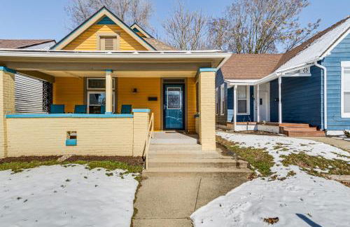 Retro-Inspired Indy Home Walk to Fountain Square! - Foto 25