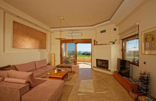 Cretan Vineyard Hill Villa Private Pool, Panoramic View, Beautiful Vineyard - Foto 32