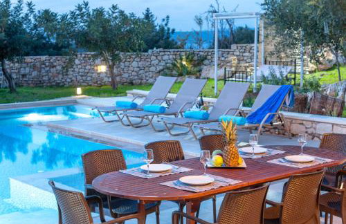 Cretan Lux Villa Heated Pool - Foto 52