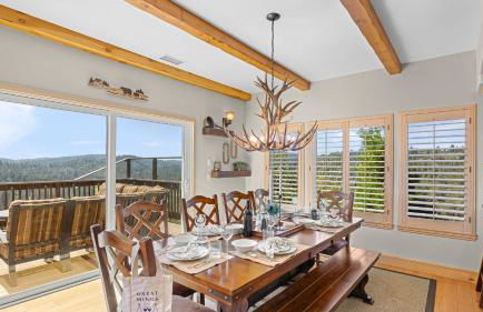 Hot Tub Fire Pit Game Room Amazing Deck Views Sky Canyon Lodge by AvantStay - Foto 16