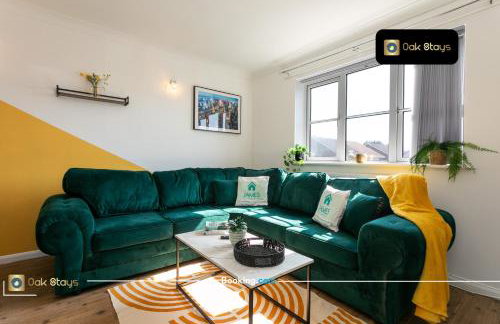 Quick Deals l 5 Bedroom l Sleeps 10 l Parking l Ideal for Groups l Oak Stays Short Lets & Serviced Accommodations - Foto 70