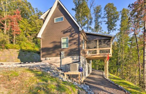 Panoramic Mtn Views and Hot Tub! Secluded Marion Gem - Foto 33