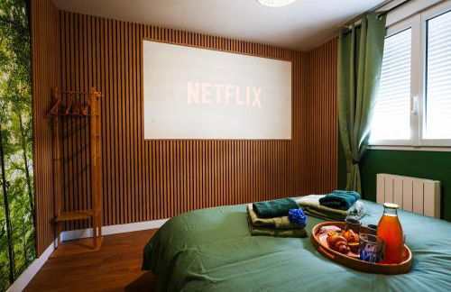 Suite Kozhi - Balnéo privative, Billard, Vidéoprojecteur - Bretagne Sud - Foto 33