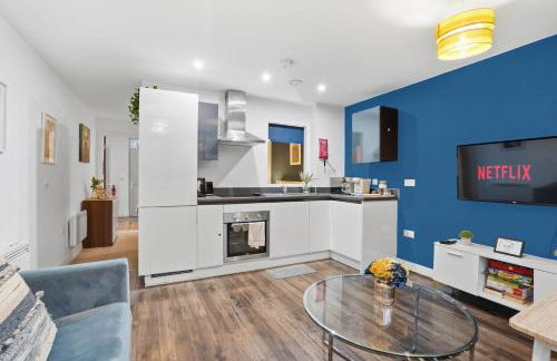 Stylish One Bedroom City Centre Aprt with Free Parking - Foto 7