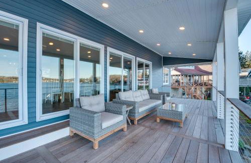 Family Home on Lake Newton with Deck and Fire Pit - Foto 24
