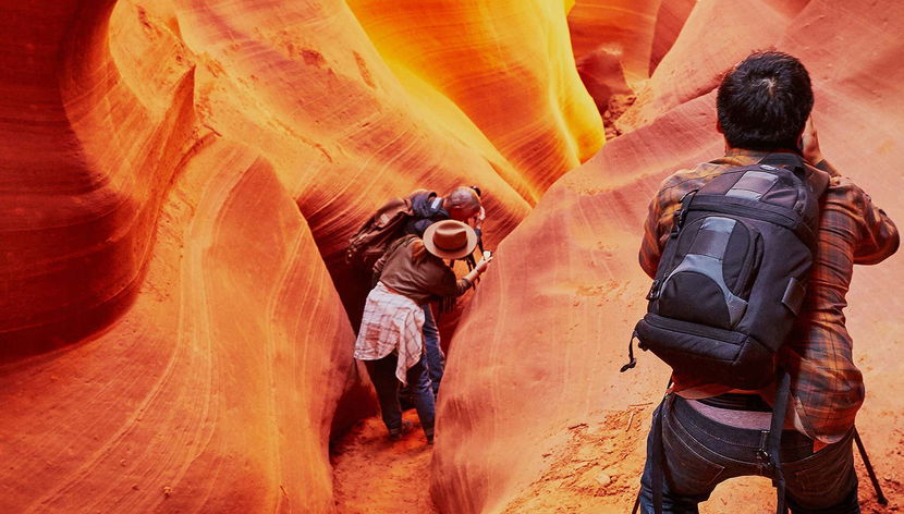 Trekking al Lower Antelope Canyon