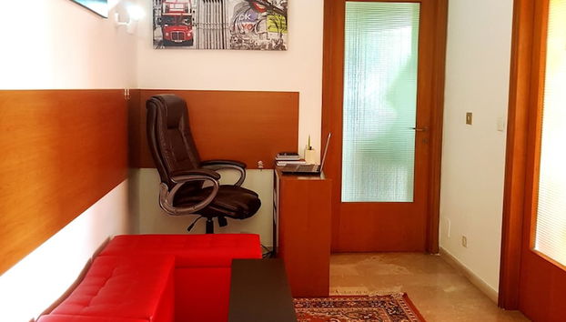 Coin salon dans le hall