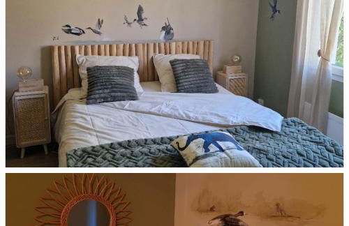 Villa Poppies Holiday Charme et Luxe 14 Pers SPA Privé Jardin Clos 300 m Plage du Débarquement à Pied Mer Familles Groupes EVG Baby-foot Ouistreham - Photo 11