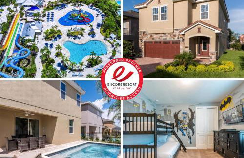 Vibrant Home Near Disney With Private Pool, Themed Rooms And Waterpark & Resort Access At Encore Resorts Reunion - 401No - Foto 1