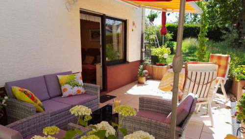 FeWo Sonnenblume mit sauna - Foto 1, Garden, Garden view