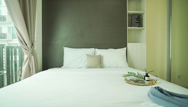 Comfy 1Br At Tree Park City Bsd Apartment - Foto 2, Habitación