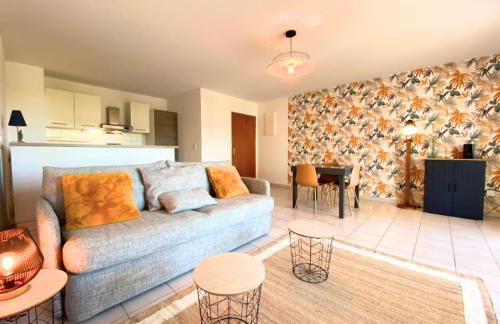 La Palmeraie T2, terrasse, clim, pkg, centre ville - Foto 1