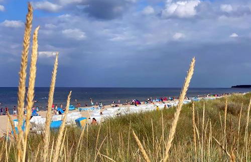 Ferienhäuser Insel Usedom Haus Mila 6 - Blick aufs Achterwasser! Whirlpool und Sauna - Foto 35