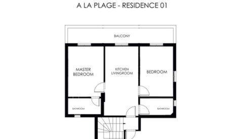 À La Plage Residences 01 - Foto 3