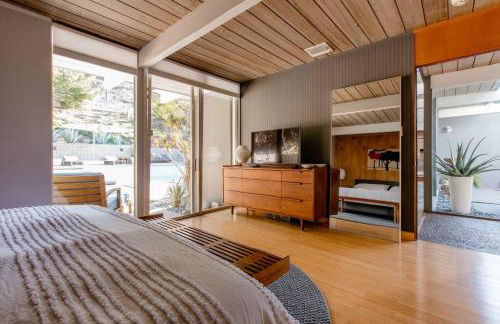 Eichler Mid Century Modern Designer Pool/Jacuzzi - Foto 44