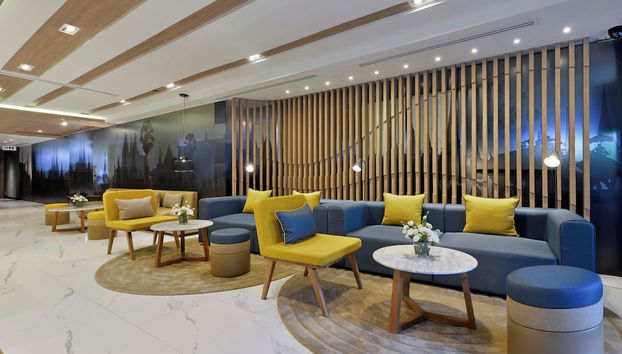 Sitzecke in der Lobby