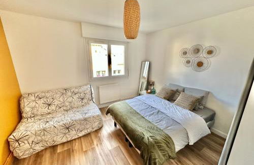 MARIE - Appartement 6 pers avec Balcon Vue latérale mer à Berck - Foto 8