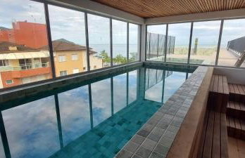 Apartamento com Piscina na Cobertura e Vista Panoramica do Mar da PRAIA GRANDE - Foto 49