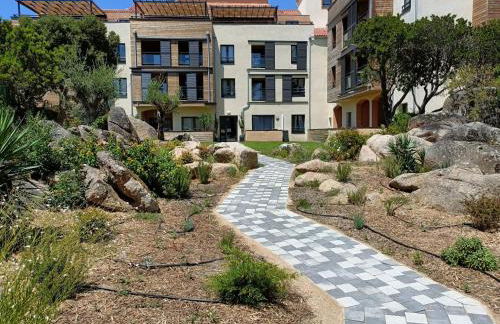 Appt neuf 2-4 pers avec loggia - Piscine chauffée - Bord de mer - Corse du Sud- Bonifacio - Foto 56