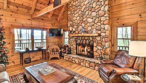 Private Sapphire Valley Resort Cabin with Mtn Views! - Foto 5