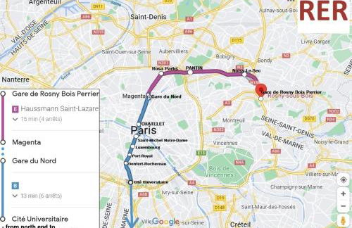 Studio à 10 mins de Paris - Foto 12