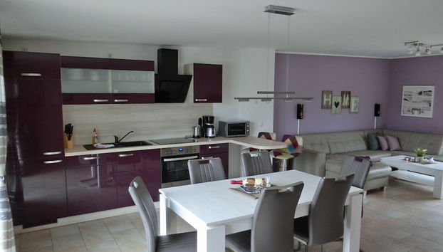 Essbereich im Zimmer