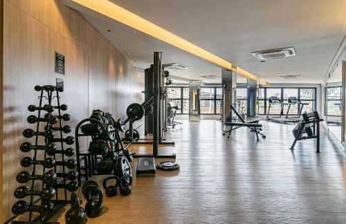 The Bridge by Viva - Prédio com piscina no terraço e academia em Floripa - Photo 8