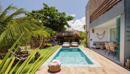 VILA PITHAYA - Casa Jambo Rosa - Foto 3, sunbed, Garden view