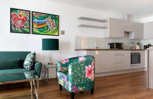 Modern and large oasis flat in Camden with patio - Foto 7