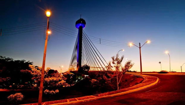 Visite de nuit dans Teresina - Photo 2, Ponte Estaiada Isidoro França, emblème de Teresina