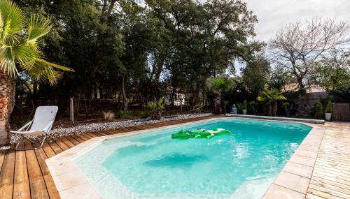 Landaise le lagunak avec piscine chauffée à 900 M de la plage - Foto 1