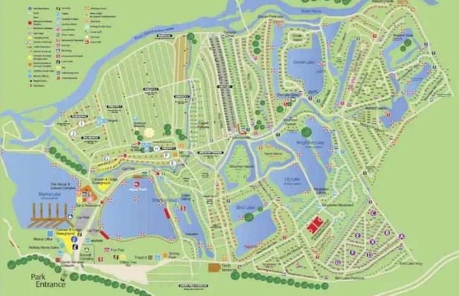 2-bed Caravan at Billing Aquadrome Northampton - Foto 14