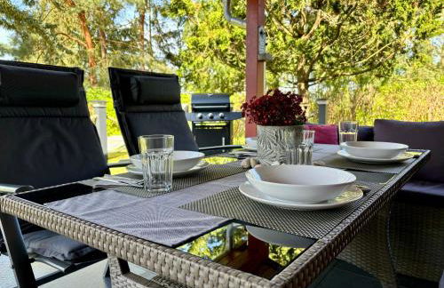 Bungalow-Jessern Ferienhaus im Grünen mit Seeblick - Foto 15