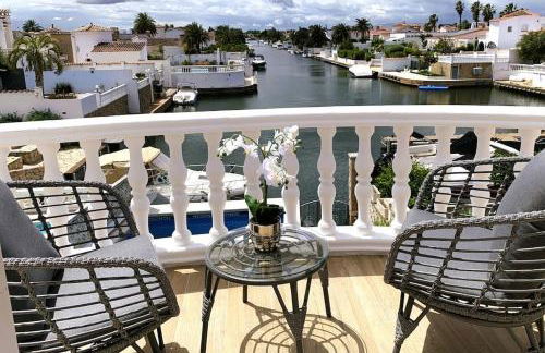 Casa Serenity au canal avec piscine et amarre - Foto 21