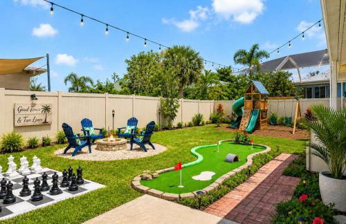Venice Pool BBQ Mini Golf 3BR 2BA Sleep 12 - Foto 20