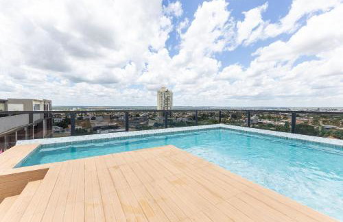 Estúdios Modernos no Empíria - com Vista, Piscina e Academia - Foto 15