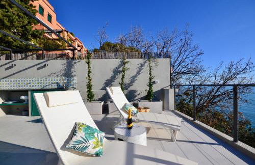 Penthouse Marina di Bardi - Attico con vista mozzafiato su Portofino e terrazza privata - Foto 38